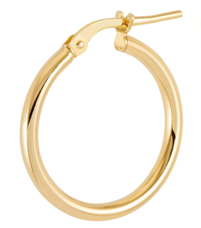 30 mm classic hoop earrings