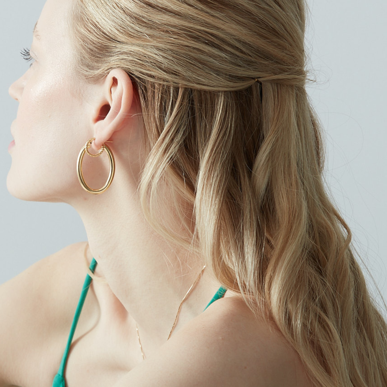 Luxury Oval Hoops