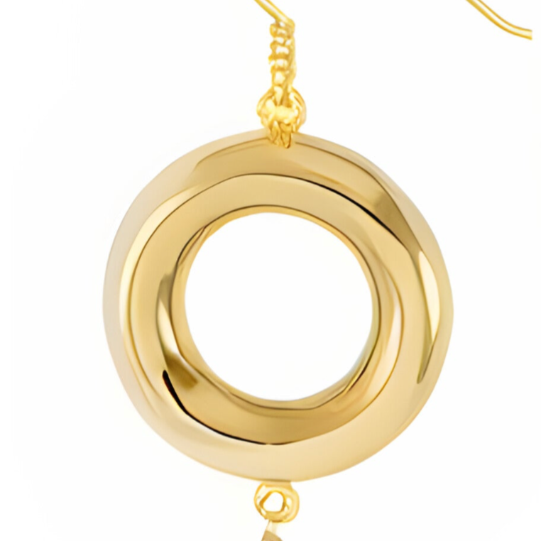 Drop Pearl Chandelier Earrings