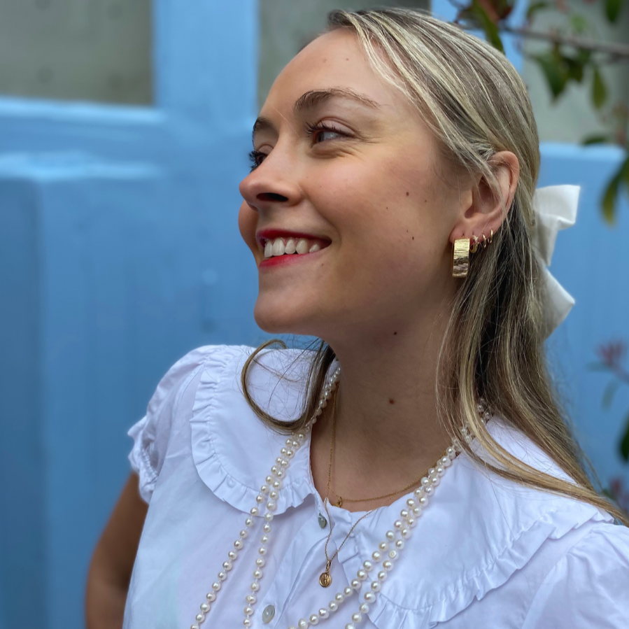 wide hoop earrings