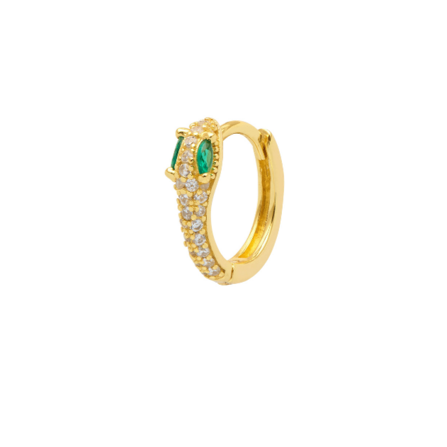 Sparkly XXS Earrings - Gold - 10 mm -