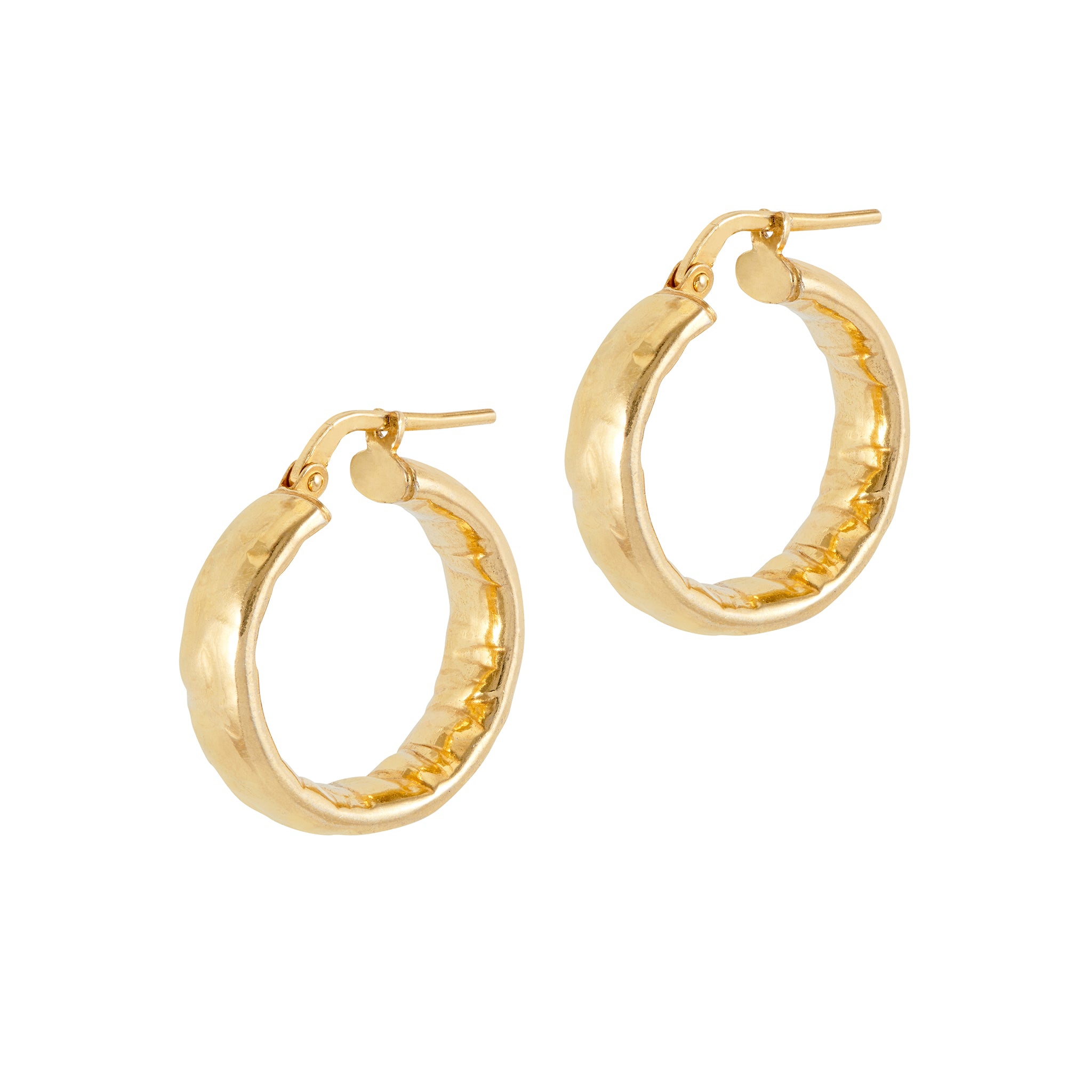 Vintage-Style Hoop Earrings - Gold - Extra Small - 20 mm - The Hoop Station