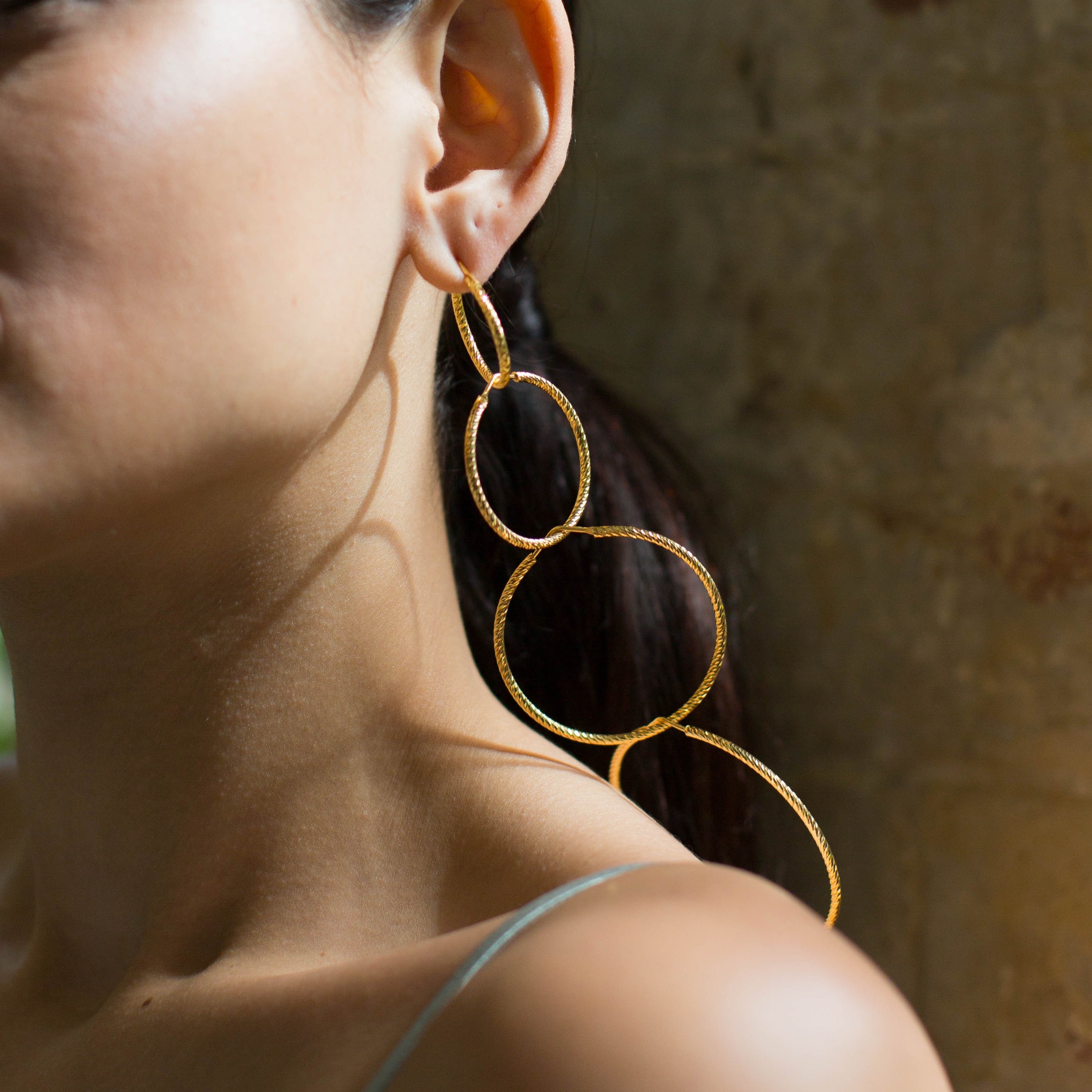 Gold Hoop Earrings
