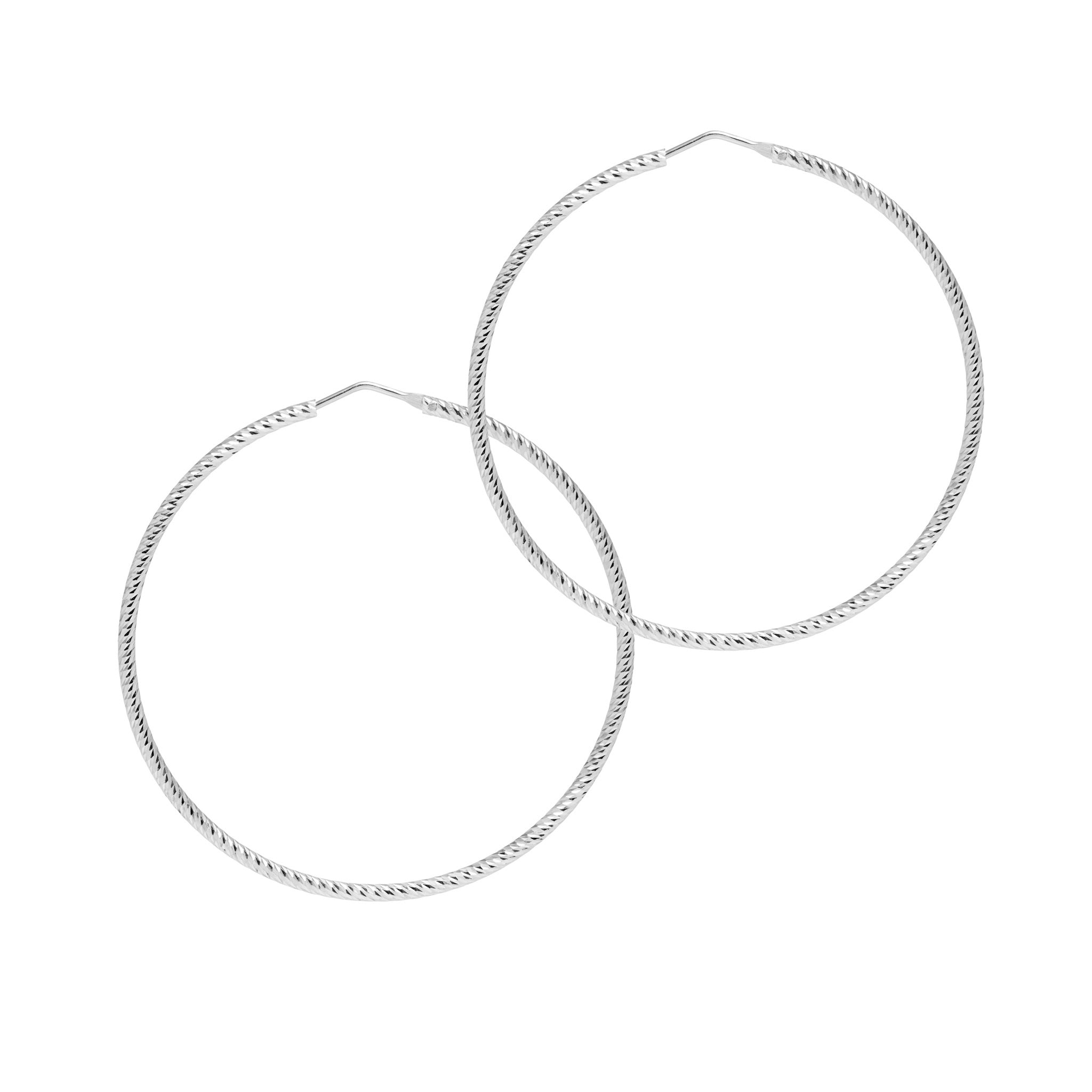 Roma Hoops & Bangle Gift-Set - Silver - The Hoop Station 