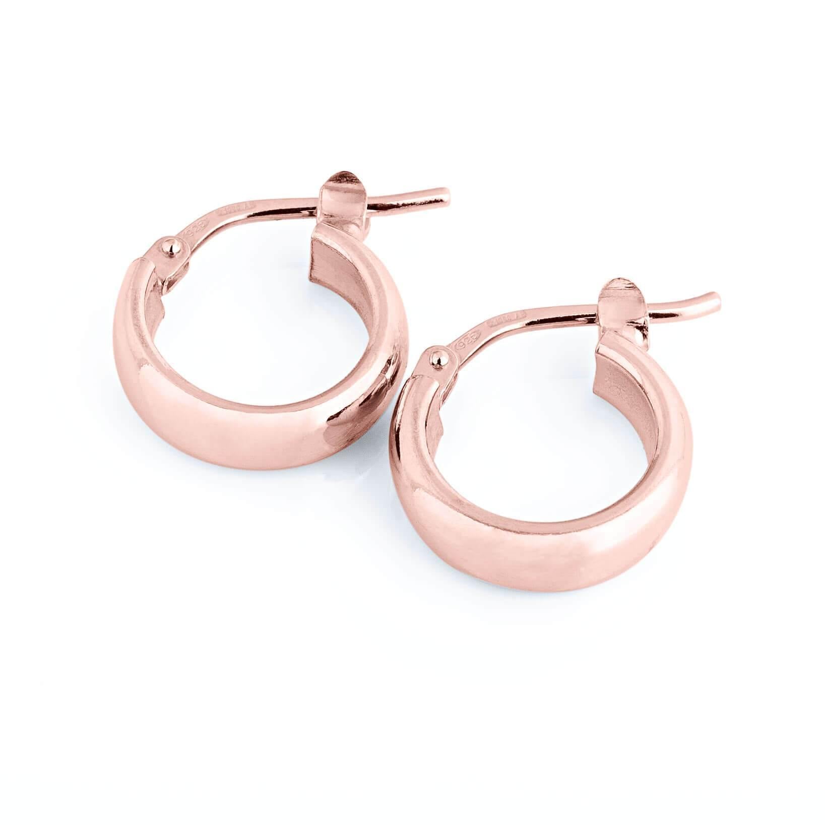 Elba Huggies - Rose Gold - THE HOOP STATION