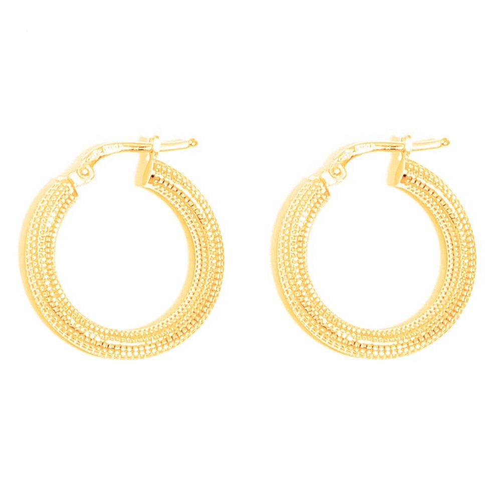 Small Gold Hoops