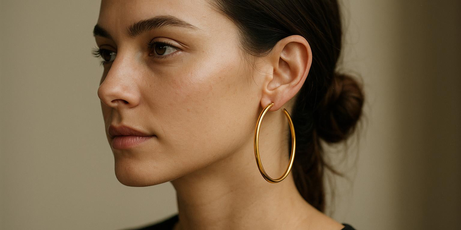Small Vs. Large Hoops For Everyday Looks