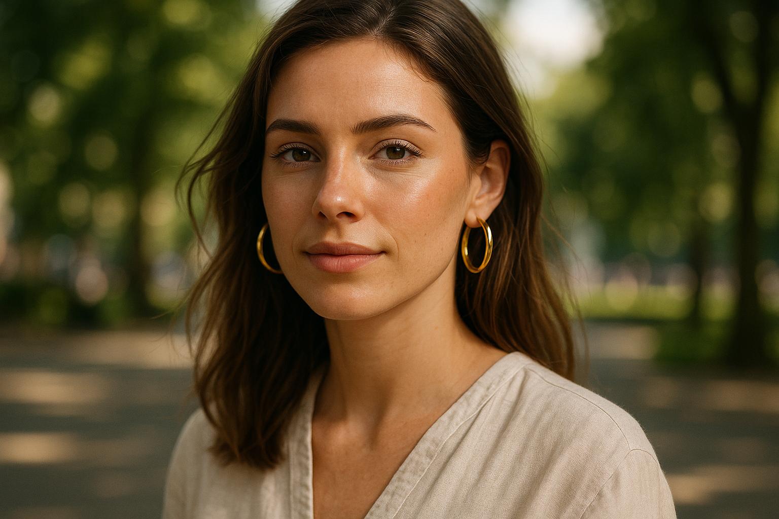 How to Style Hoops for Daytime Outfits