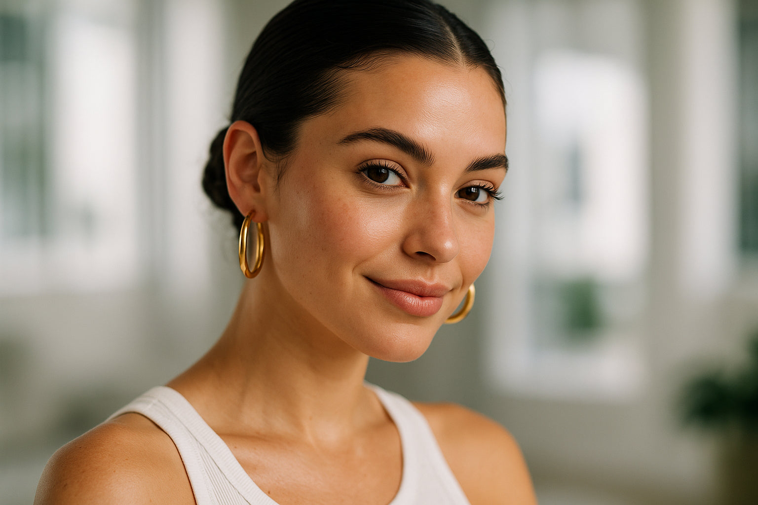The 'Clean Girl' Aesthetic and Why Hoops Complete It