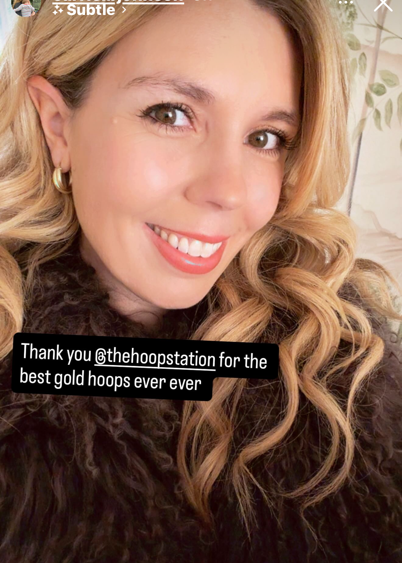 Carrie Johnson X The Hoop Station