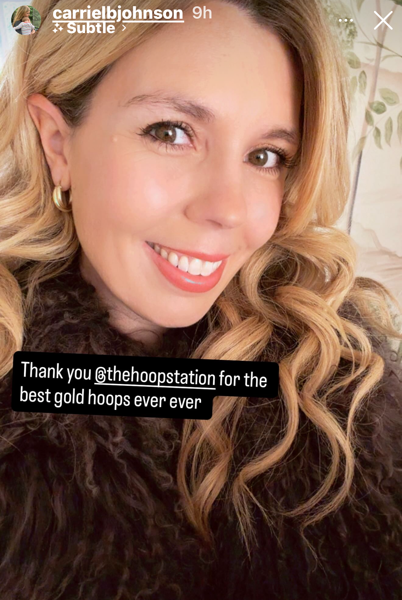 Carrie Johnson X The Hoop Station