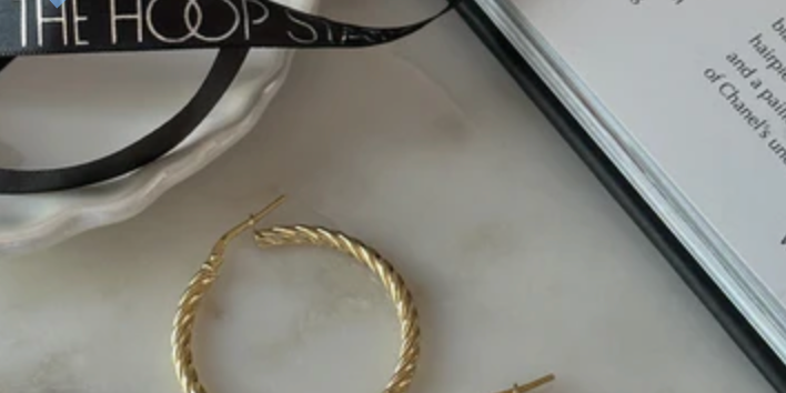 Spiral Hoop Earrings