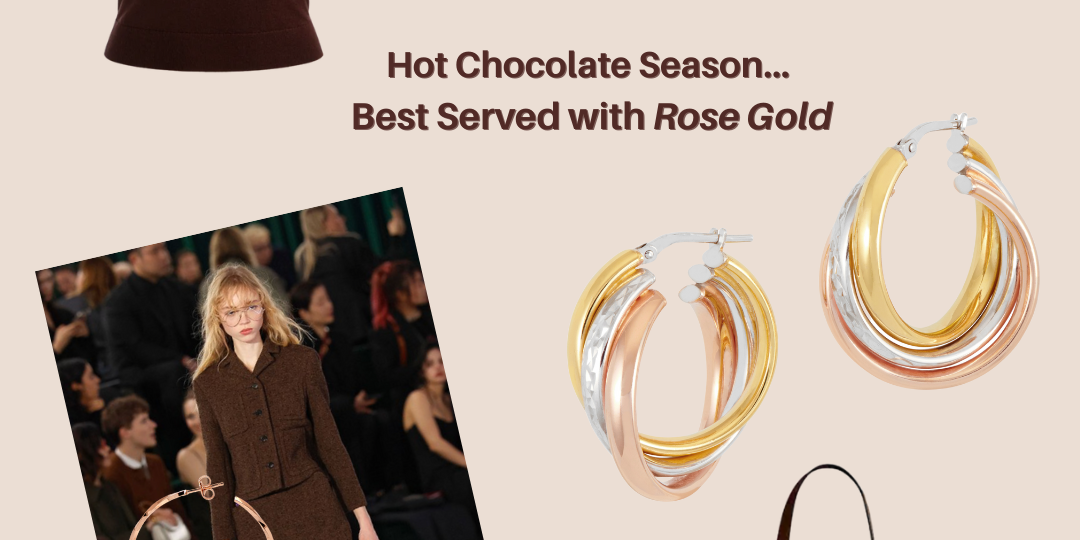 Hot Chocolate Season, Best Served with Rose Gold