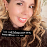 Double Hoop Earrings - Gold - Extra Small - 22 mm