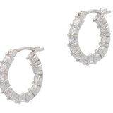 XZ Hoop Earrings