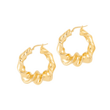 Big Frills - Silver Earrings - Large
