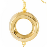 Drop Pearl Chandelier Earrings 