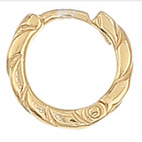 twist gold xxs hoop