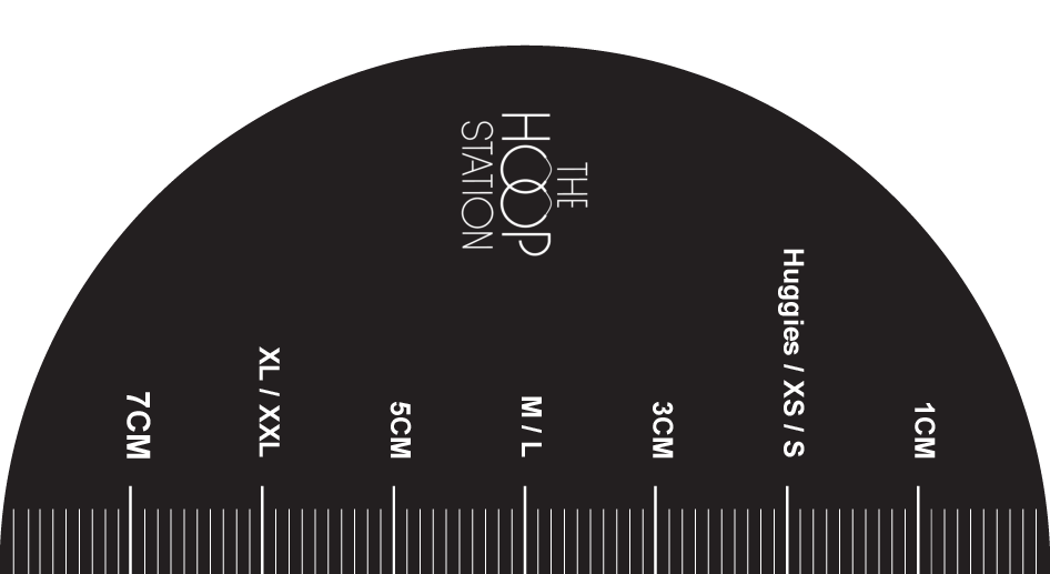 Hoop ruler 