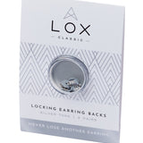 FREE Lox™ Earring Backs - Silver - The Hoop Station 