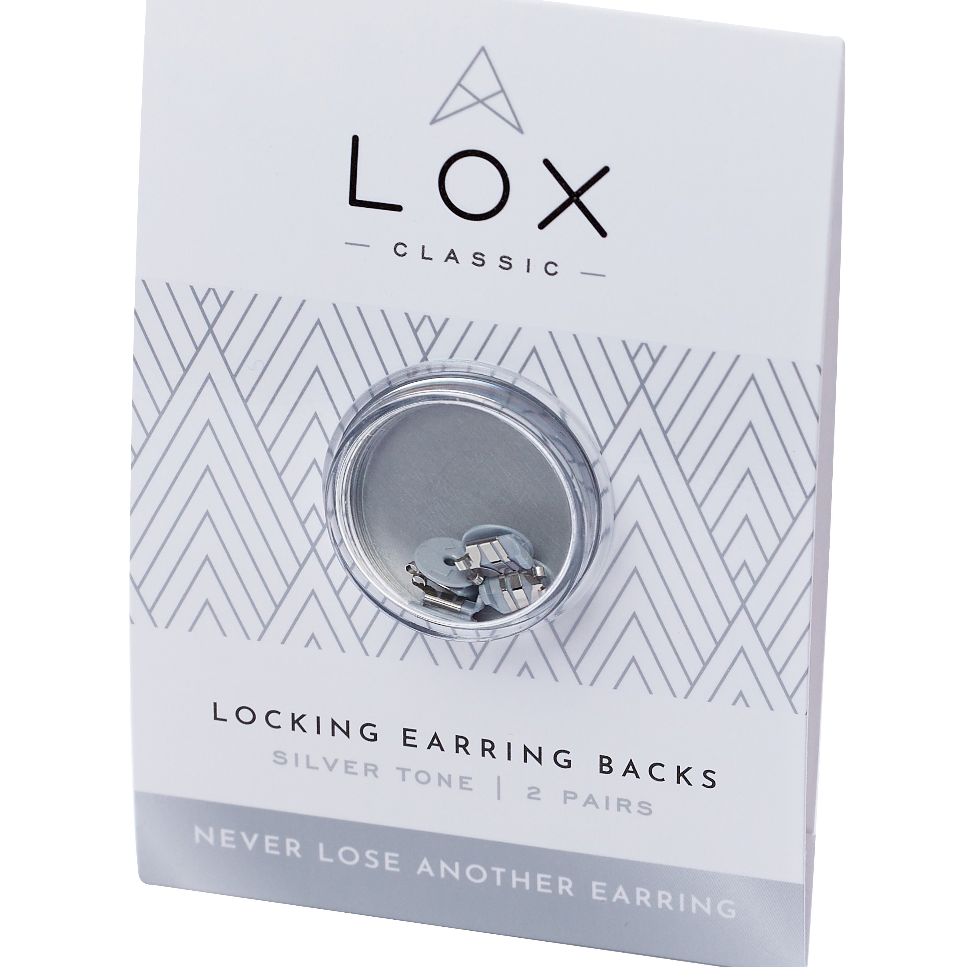 FREE Lox™ Earring Backs - Silver - The Hoop Station 