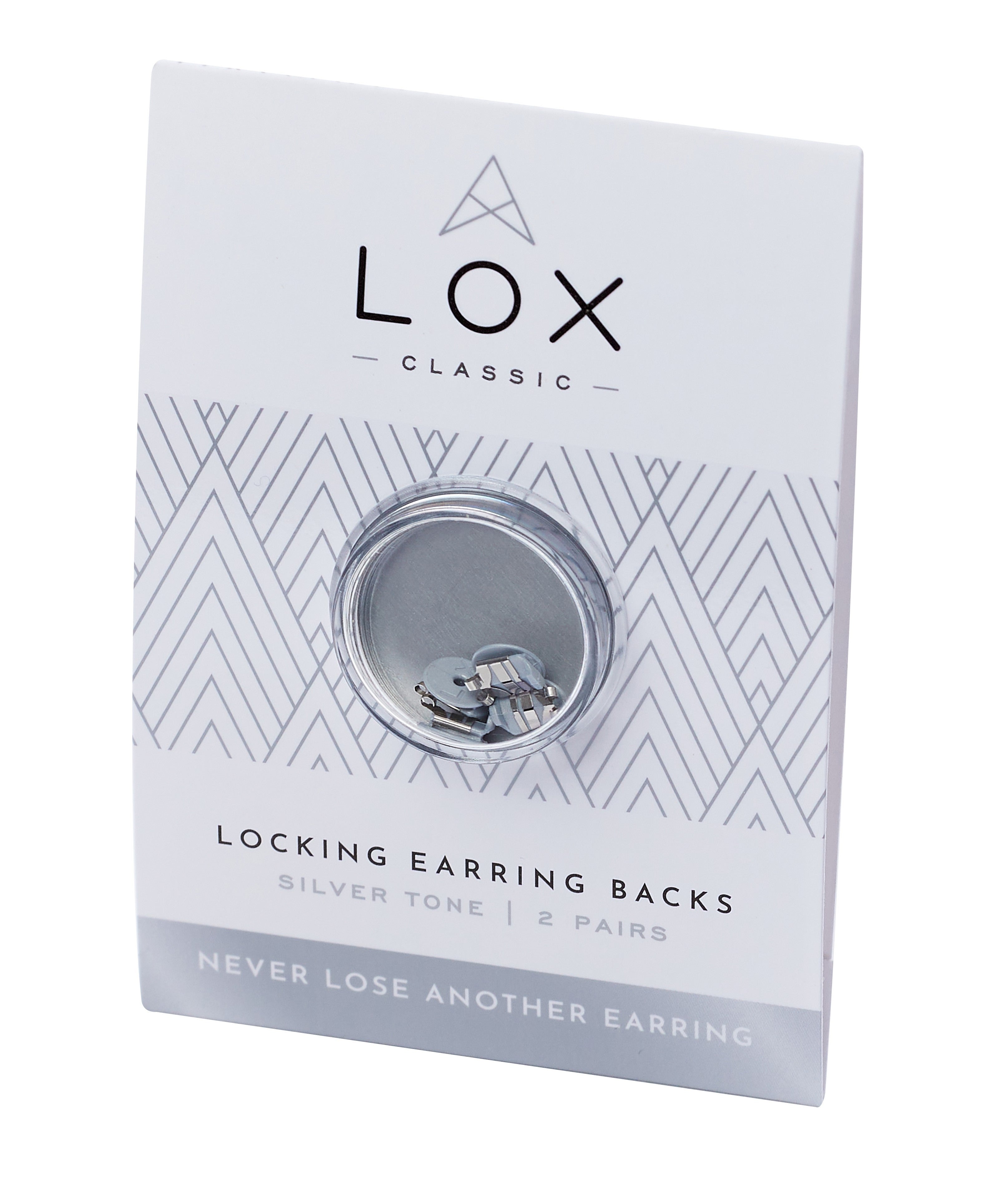 FREE Lox™ Earring Backs - Silver - The Hoop Station 