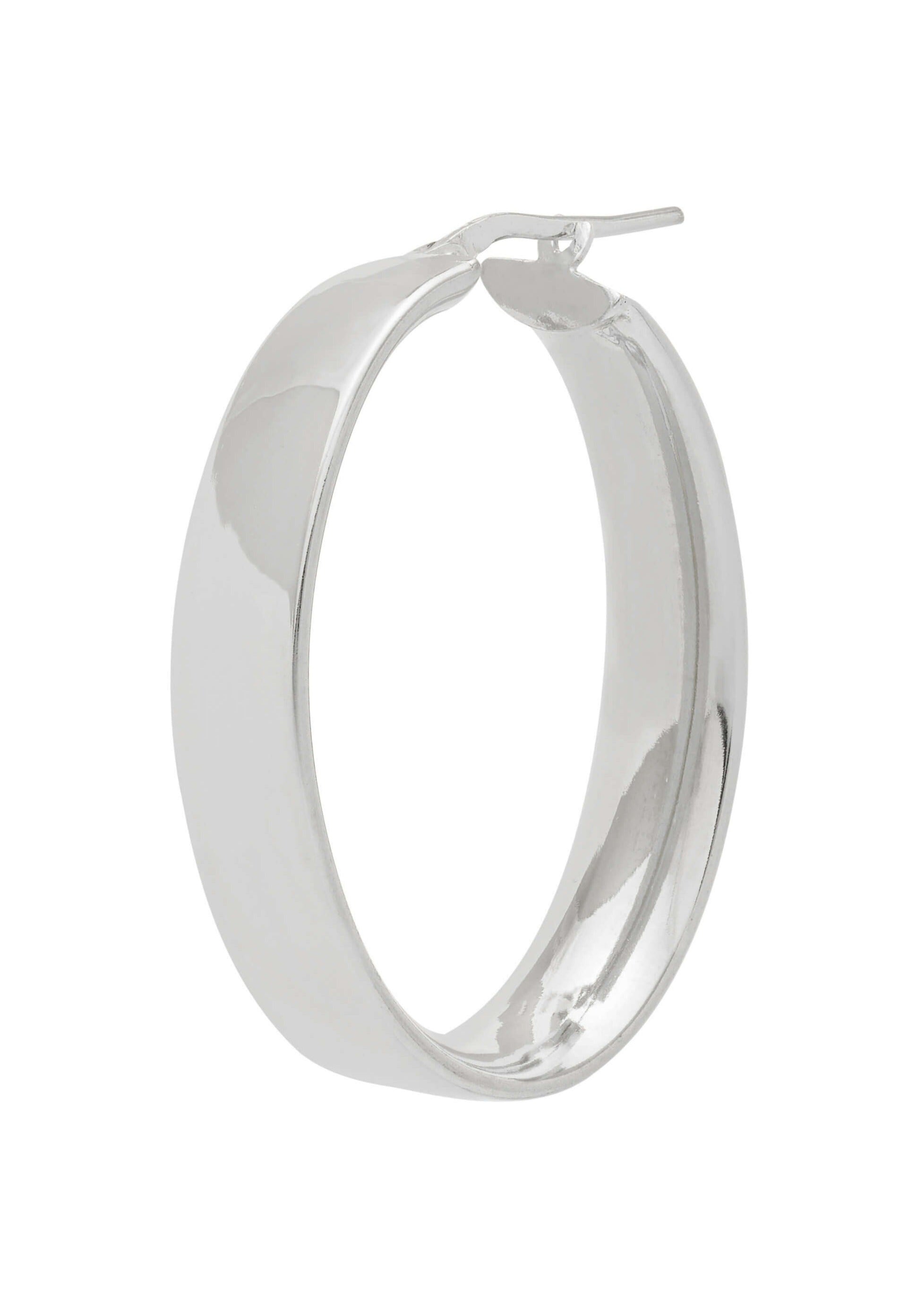 wide oval hoops