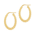 Hoop Earrings Oval