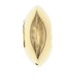 Bold Shiny Luxury Earrings - Silver - 21 mm