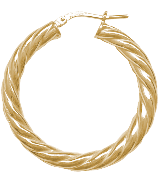 Modena Twists - Gold - THE HOOP STATION