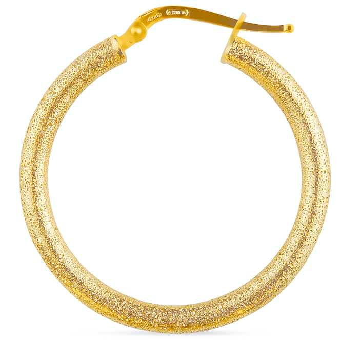 Stardust Sparkles Gold - Small - The Hoop Station 