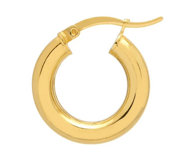 Chunky Gold Hoops - Extra Small - THE HOOP STATION