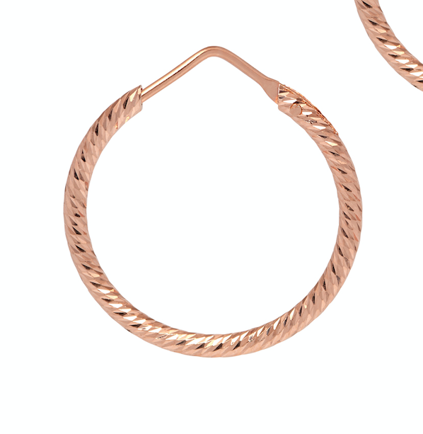 Roma Small - Rose Gold - THE HOOP STATION