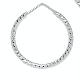 Roma Small - Silver - THE HOOP STATION