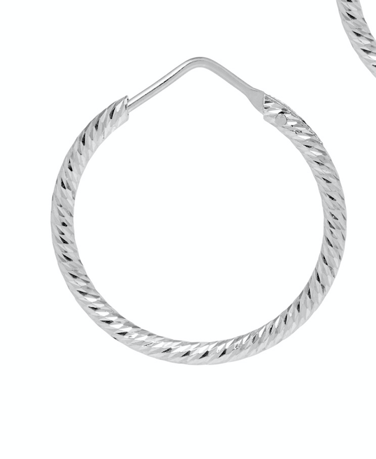 Roma Small - Silver - THE HOOP STATION