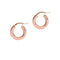 rose gold small earrings