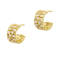 sparkly hoops