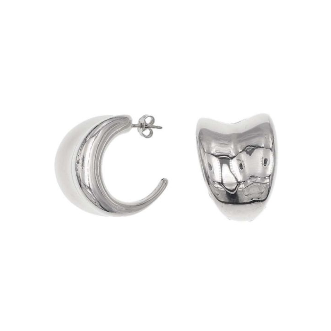 Bold, Graduated Earrings - Gold - 21 mm