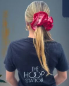 large gold statement hoop earrings