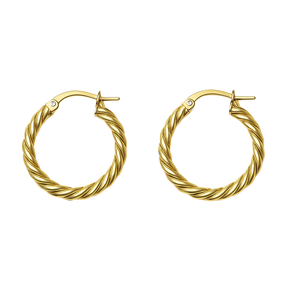 Gold Hoops - Extra Small