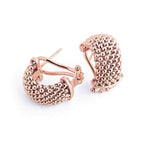 La FIESOLE WEAVE Rose Gold - THE HOOP STATION
