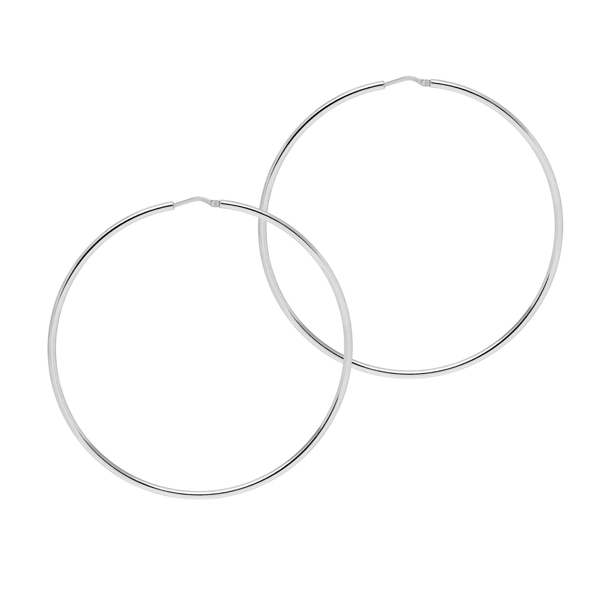 Chica Latina - XXL & XL - Silver - THE HOOP STATION