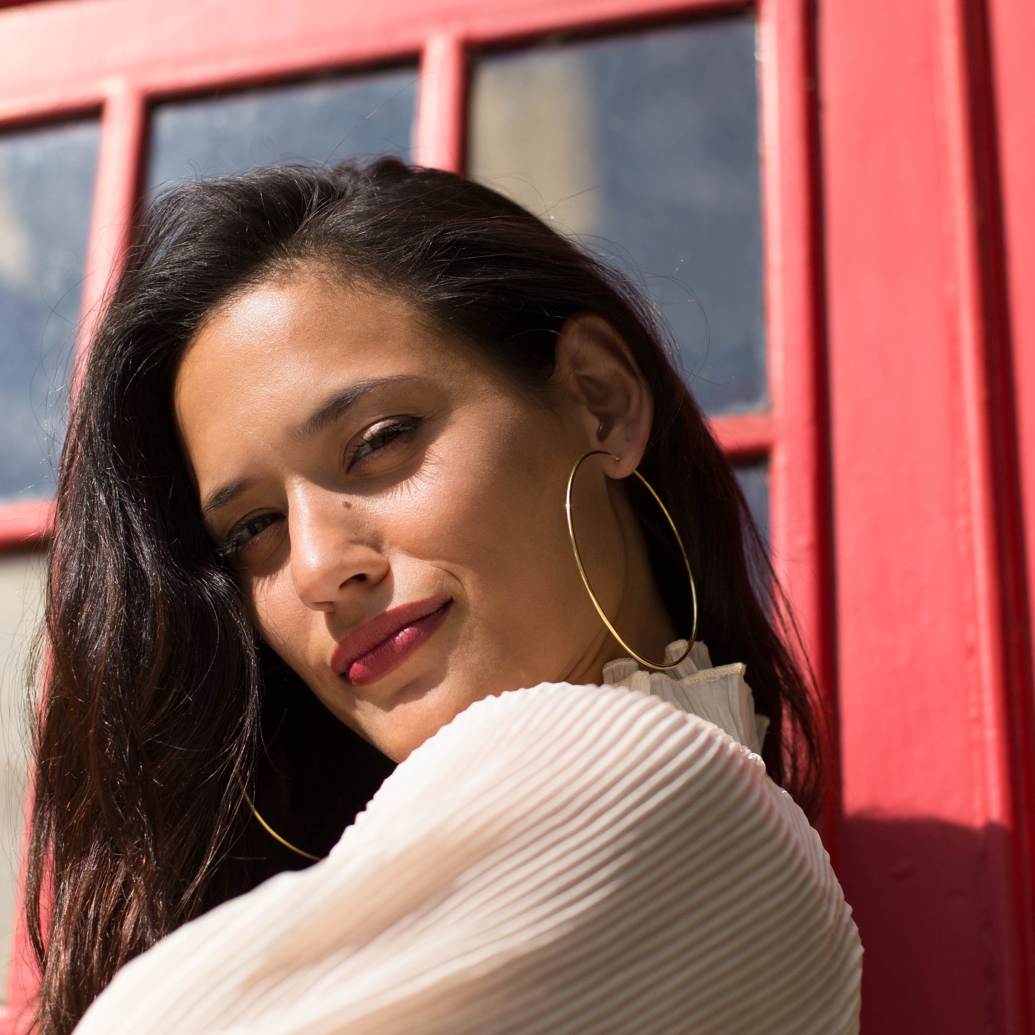 Hoop Earrings - XXL & XL - Gold 