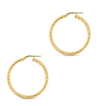 Candy Twist Hoops