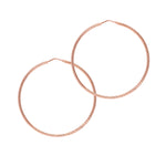 Roma Gift-Set - Rose Gold Hoops + Bangle - The Hoop Station 