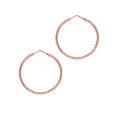 Small Hoops Rose Gold