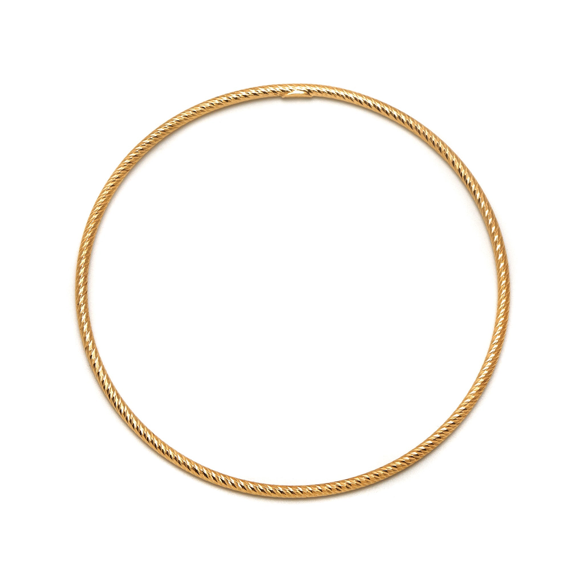 Roma Bangle - Rose Gold - THE HOOP STATION