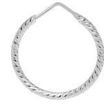 Roma Small - Silver - THE HOOP STATION