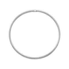 Roma Bangle - Silver - THE HOOP STATION