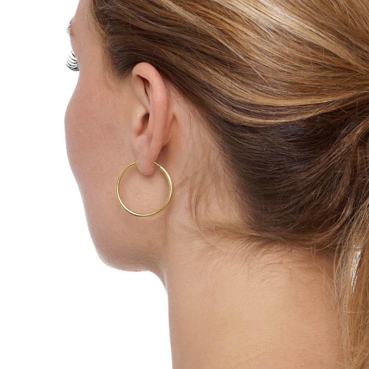 Gold Hoop Earrings
